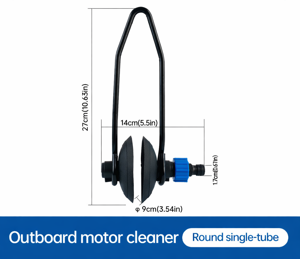 Outboard Motor Flushing Muffs Boat Engine Flusher Earmuffs Large or Medium Motor