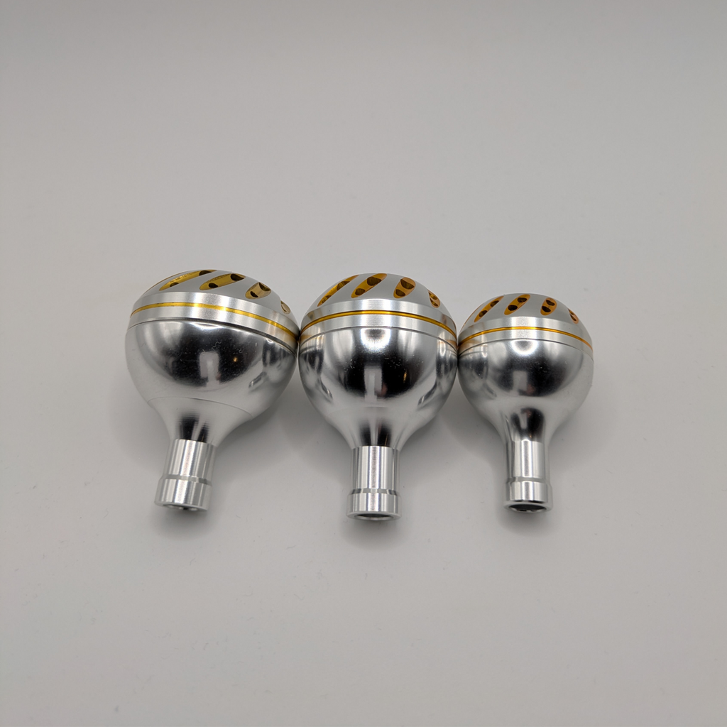 Power Handle Knob CNC Aluminium 30/35/38mm suits Shimano Daiwa Gomexus 4mm