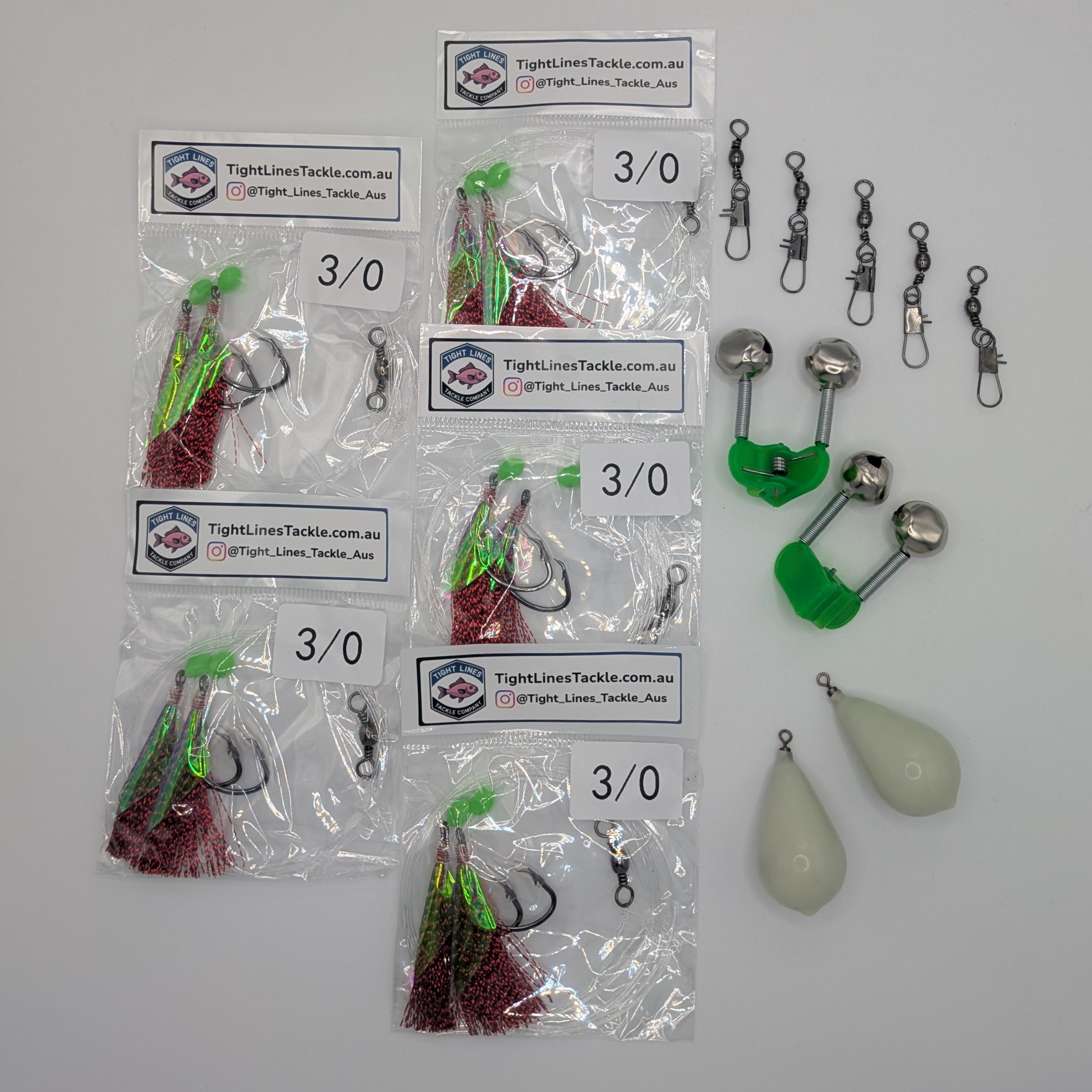 Pinkie Pack: Rigs, Sinkers, Bells & Swivels