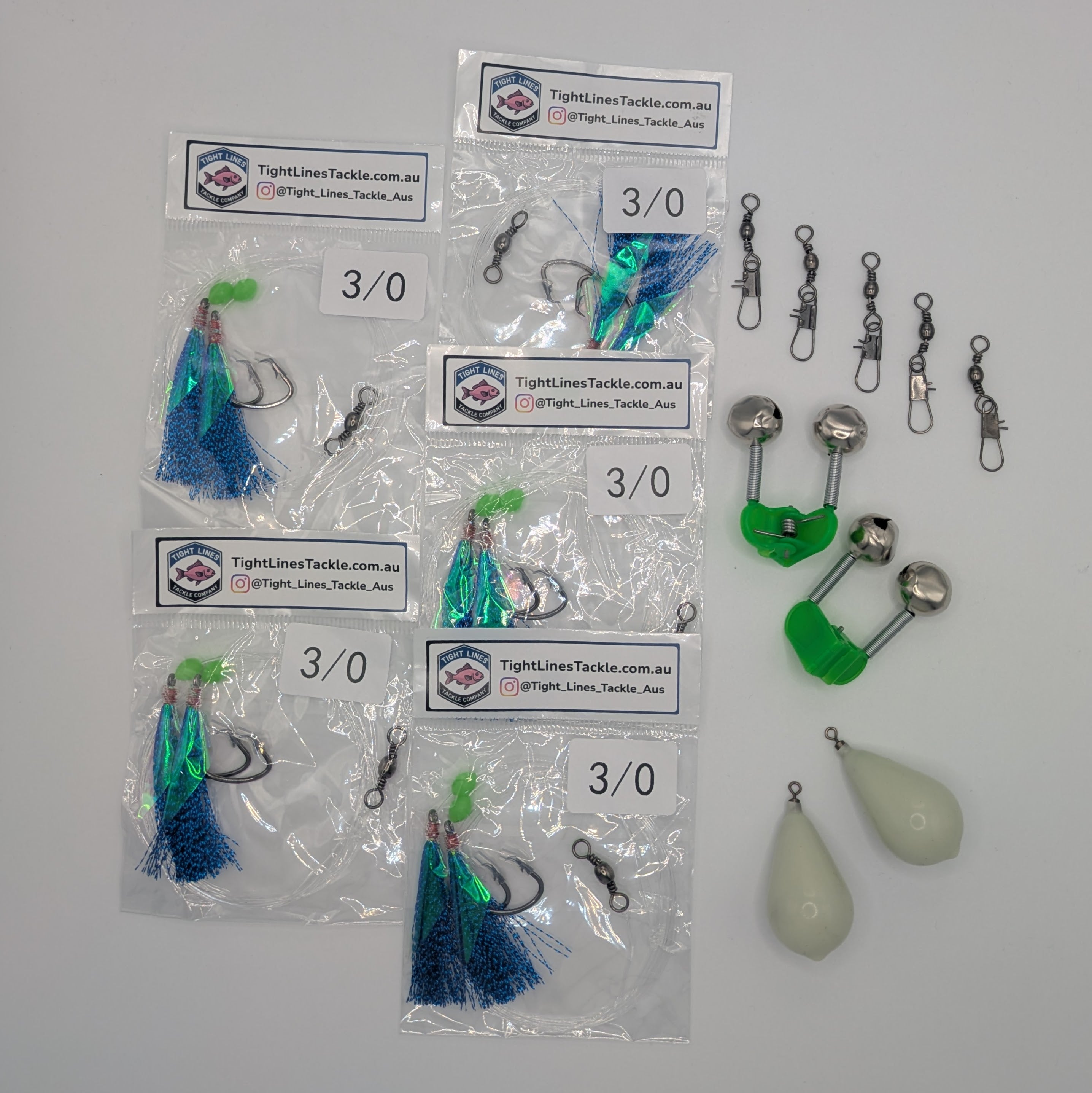 Pinkie Pack: Rigs, Sinkers, Bells & Swivels