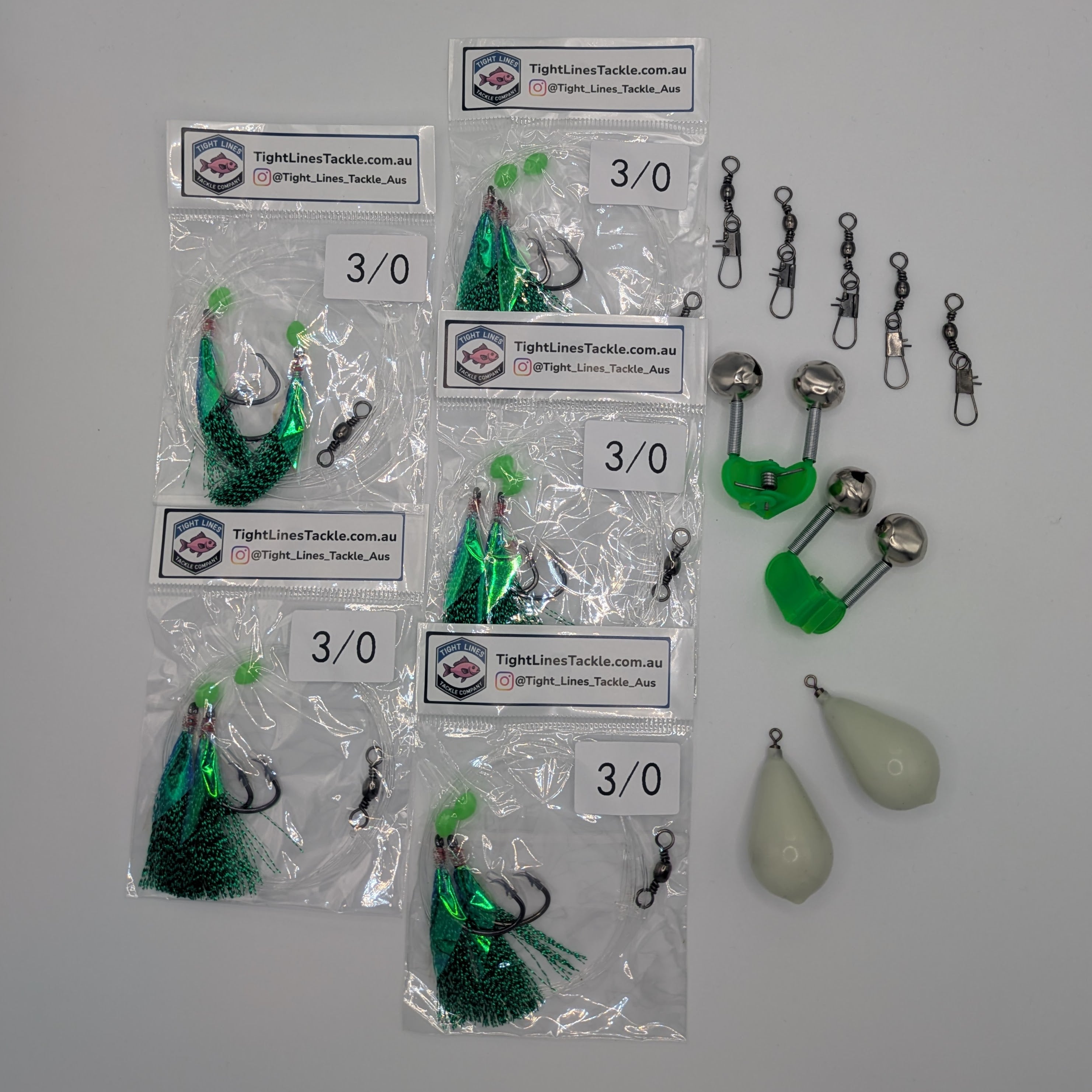 Flathead Pack: Rigs, Sinkers, Bells & Swivels