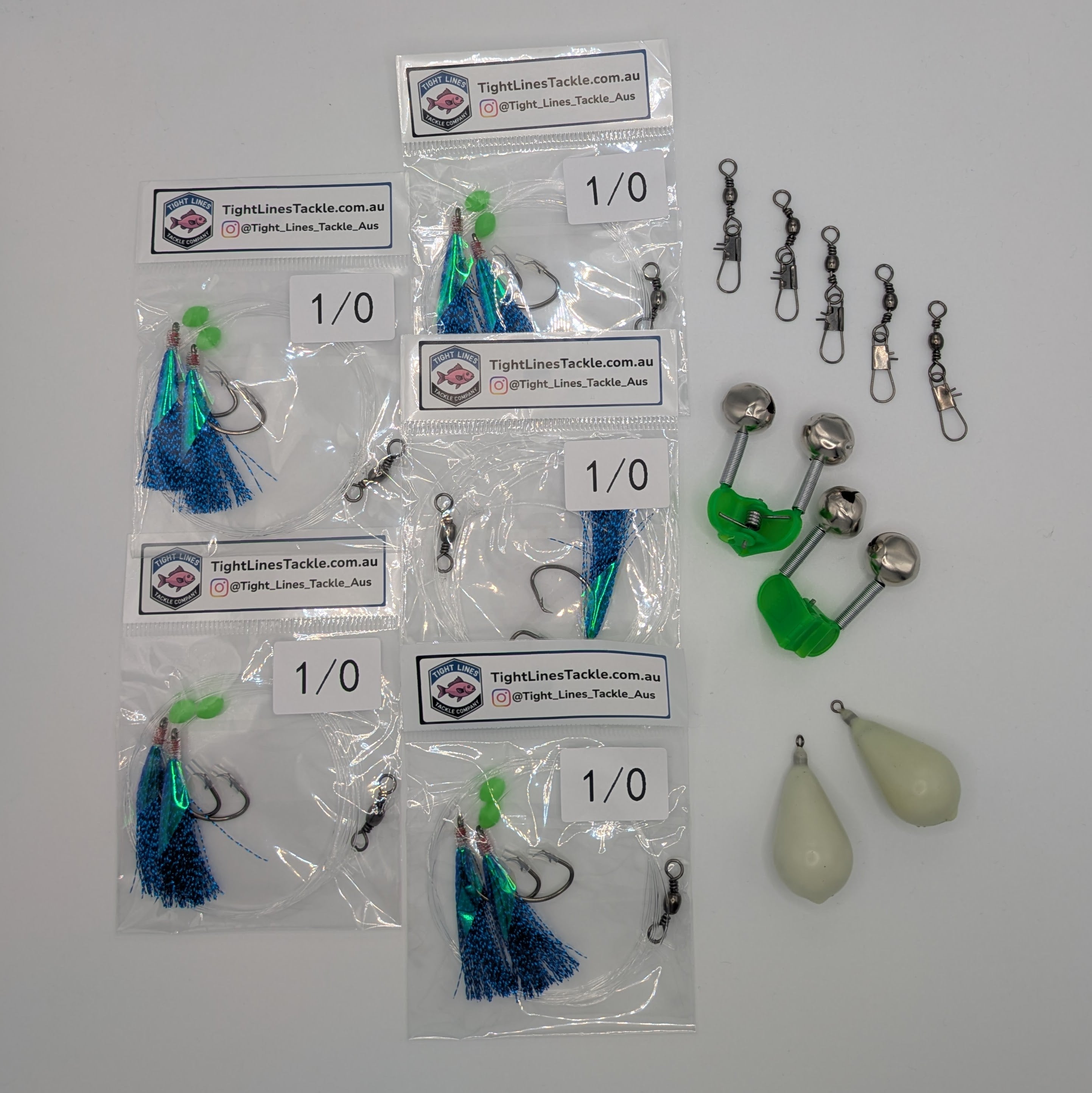 Bream Pack: Rigs, Sinkers, Bells & Swivels – Tight Lines Tackle