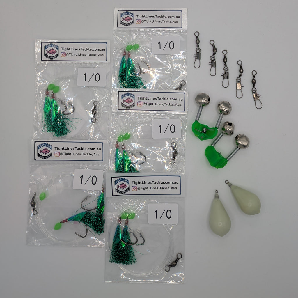 Bream Pack: Rigs, Sinkers, Bells & Swivels