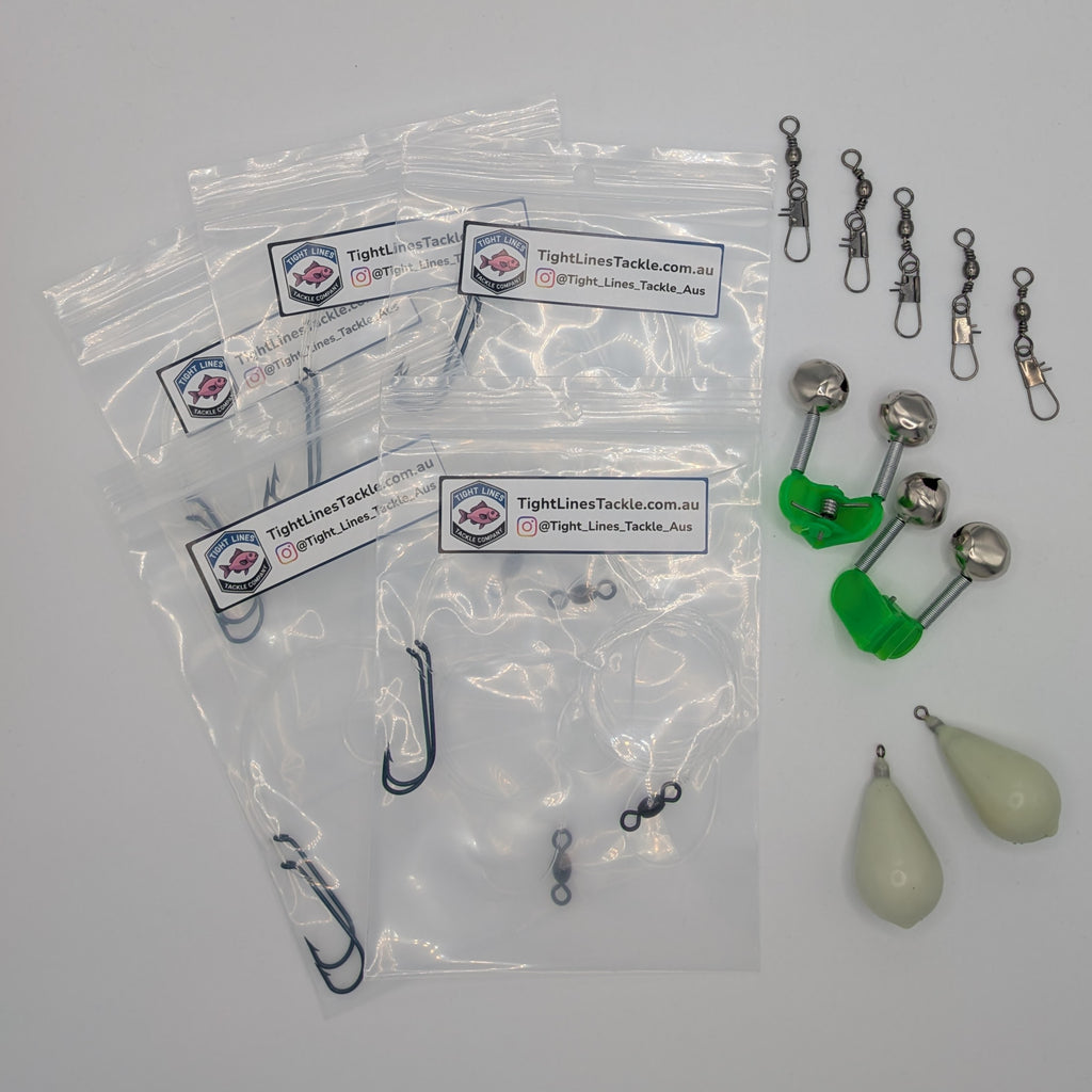 Whiting Pack: Rigs, Sinkers, Bells & Swivels
