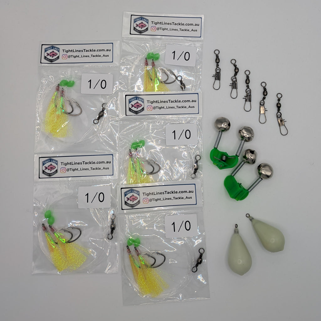 Bream Pack: Rigs, Sinkers, Bells & Swivels